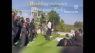 Beautiful saxophone wedding entrance &hearts;️🎷. First time - Teekz