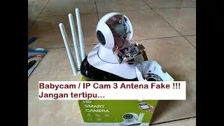 IP Cam atau BabyCam 3 Antena di Bongkar