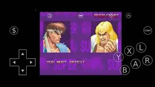 Super Street Fighter II Turbo 3dO Android retroarch emulator