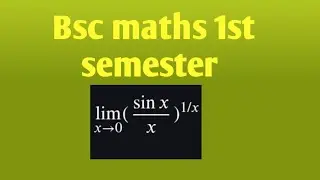 Bsc maths 1st semester #bsc#