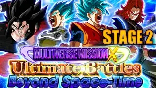 DOKKAN MULTIVERSE MISSION X STAGE 2 ULTIMATE BATTLES BEYOND SPACE-TIME [SUPER CLASS EDITION]