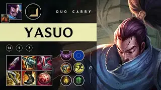 Yasuo ADC vs Vayne - EUW Master Patch 25.24