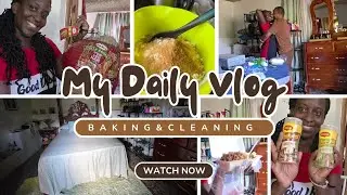 Part 2 Cleaning Vlog + My Dad Is Baking Toto For Me✔️ +Original Songs🎵 +Hubby Brought Me Food 🤤🥰💕