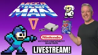 🕹️ Learning Mega Man 5 on Real Hardware! 🕹️ #megaman #nes #capcom