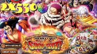 [OPTC] 6TH ANNIVERSARY SUMMONS (Reroll) 🔥SWEET 3 COMMANDERS SUGOFEST | One Piece Treasure Cruise