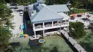 Drone flyover Key Largo, FL and Baker's Cay resort