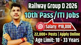 RRB Group D Recruitment 2026 | 22195 Level 1 Vacancies | Official Notification Analysis