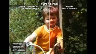 Super 8 Film (1976) mit 4K-Filmabtastung