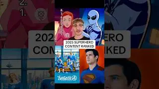 EVERY 2025 SUPERHERO MOVIES & YV SHOW RANKED!