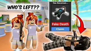 TROLLING TEAMERS WITH THE BEST FAKE DEAD GLITCH... (Murder Mystery 2)