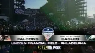 2004 NFC Championship Falcons vs Eagles Highlights (Fox Intro)