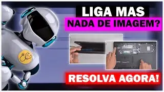 Notebook Dell Liga Mas Não Da Imagem! Como Resolver?