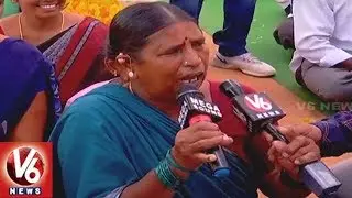 Farmers Demands TS Govt To Give Minimum Supporting Price For Turmeric & Red Jowar | V6 News