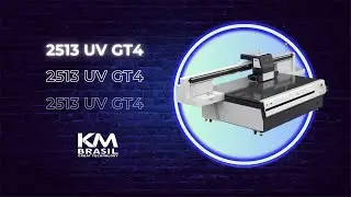 Conheça a UV 2513 GT4: Potência e Precisão com 4 Cabeças i3200 | KM Brasil