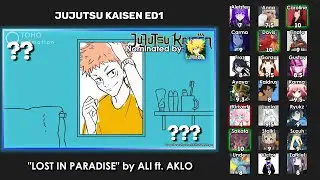 Our Top 44 Favorite Anime Endings『Monkeys Party Rank』