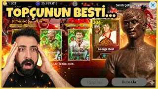 OHA 500 MCYE TEK ATTIM. MANCHESTER EPİC PAKETİ TOP AÇILIMI…109 GEORGE BEST (EFOOTBALL MOBİLE 2026))