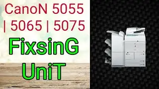 Canon Ir 5055-5075 Thermistor  | how to change #Thermistor of Fixing_Unit