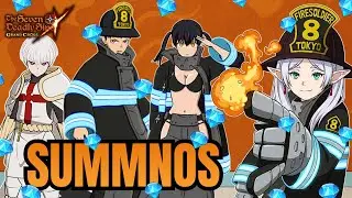 ESSA COLLAB &Eacute; REAL?! 😱 Summons INSANAS no 7DS x Fire Force