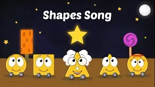 Shapes Song For Kids : Learn Circle,Triangle,Square,Rectangle and Star from Uncle Math | Kids Song