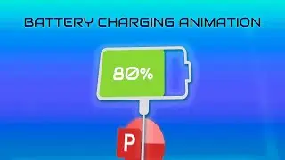 How to create Battery charging animation in PowerPoint
