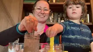 Making eggshell geodes