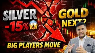 Gold and Silver Crashed today. Kyu gire sona aur chandi aur agey kya hoga ? gold silver prediction📈