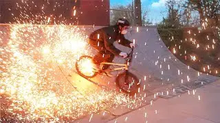 MA ROUE DE VÉLO PREND FEU !🔥