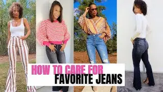 How to Care for Jeans! 4 Easy Tips to Make Your Jeans Last!