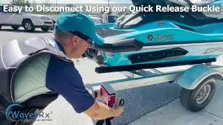 2022 Updated Version of WAVESRX Premium Boat Trailer Transom Straps