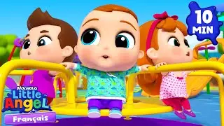 Jouons au parc de jeux avec B&eacute;b&eacute; Louis | Little Angel | Chanson Comptines du Monde Vid&eacute;os &Eacute;ducatives