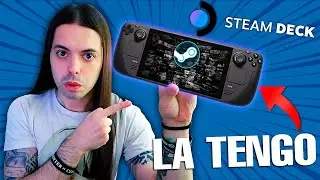 STEAM DECK &iexcl;Ya LA TENGO en MIS MANOS! 📦 UNBOXING e IMPRESIONES de la 