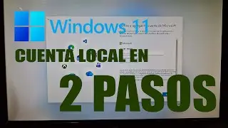 Create a local account in 2 steps Windows 11