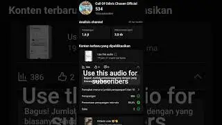 Use this audio 🎧