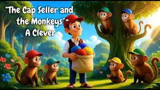 The Monkey and The Cap Seller Story | Moral Stories  #monkey #moralstories