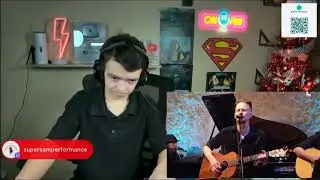 First Time Reaction To Erik Gronwall - Living On The Run (Live At Palm Studios).