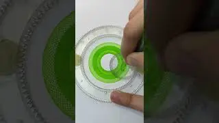 Satisfying Spirograph ASMR | Spiral Art Pattern for Relaxation! #art #shorts #spirograph #satisfying