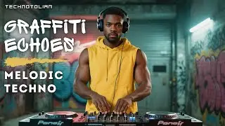 Graffiti Echoes | Melodic Techno | 1 Hour Underground Warehouse Vibes