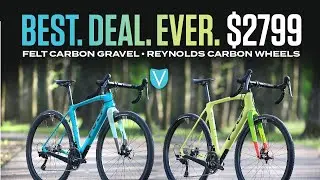 🚨 UNREAL DEAL: Carbon Gravel Bike w/ GRX 820 + Carbon Wheels for $2,799! UNDER 100 LEFT!