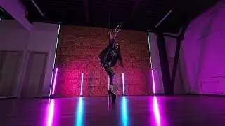 Наталья Мещерякова, связка под Анну Асти &laquo;По барам&raquo;, pole dance, pole exotic