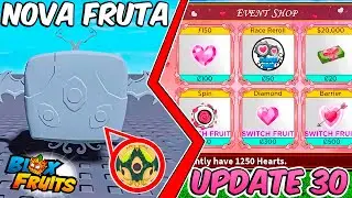 VAZOU! NOVA FRUTA + LOJA DA UPDATE 30 NO BLOX FRUITS! 🚨