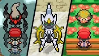 Pok&eacute;mon Diamond / Pearl - All Mythical Pok&eacute;mon Events