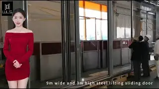 Steel Extra-wide Broken-bridge Heat-insulating Lift-and-slide Door