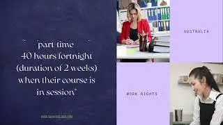 Part-time work rights for international students in Australia