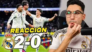 REACCIONES DE UN HINCHA al Real Madrid vs Levante 2-0 *PITADA MONUMENTAL* | ByDiegoX10