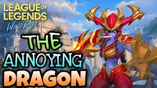 [WILD RIFT] JUNGLE SHYVANA IS SO ANNOYING THAT APPEARS OUT OF NOWHERE