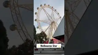 Melbourne Star Wheel 🎡 #explorewithsandra #shorts