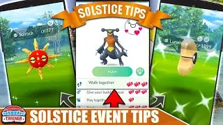 TOP *SOLSTICE EVENT* TIPS! SHINY SNORLAX SPAWNS, LUNATONE & SOLROCK + MORE! | POK&Eacute;MON GO