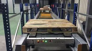 Pallet Shuttle: Mekik Depolama Sistemi