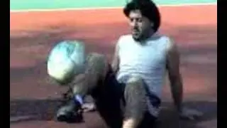 Soccer tricks Kick ups