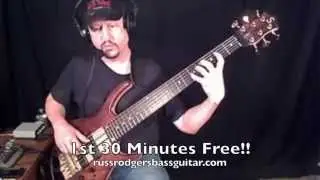 Online Bass Lesson On Organizing Triad Notes For Your Bass Lines With Russ Rodgers